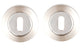 ARTEMIS Dual Finish Satin Nickel & Chrome Lever on Rose Door Handles+Accessories