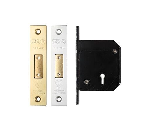 BSI Kitemarked BS Standard 5 Lever High Security Door Dead Lock Chubb Retro Fit