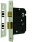 8207 - Polished Chrome Mortice Door Sash Lock 3 Lever 76mm 3 " **FREE SHIPPING**