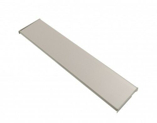 2081 - 10 " Satin Aluminium Inner Letter Plate Front Door Inside Letterbox Flap