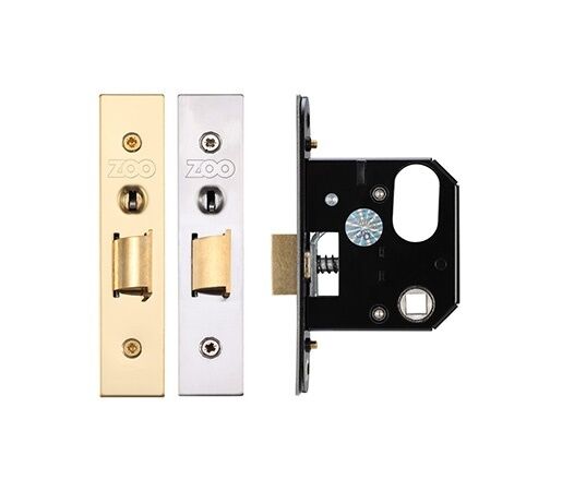 ZURNL - Oval Cylinder Mortice Night Latch Replacement Retro-Fit Union 2332 Lock