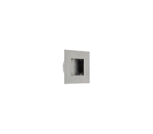 Square Flush / Recessed Pull Sliding Door Handle Satin Stainless Steel 30 x 30mm