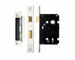 High Quality 3 Lever 64mm Reversible Mortice Sash Lock in Satin Stainless Steel