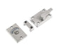 Satin Stainless Bathroom Toilet Door Lock Latch Indicator Bolt Vacant Engaged