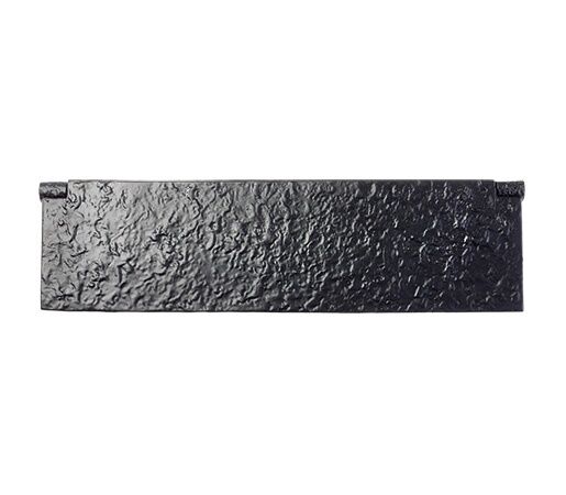 Foxcote Foundries FF39 - Black Antique Traditional Letter Plate Tidy 12" x 3"