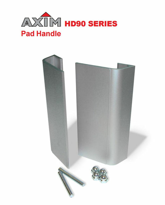 Axim HD090 -  Aluminium Pad Door Handles For Aluminium Doors 230mm