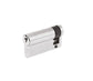 ZEP70S - 70mm Single Euro Profile Anti Drill Door Lock Cylinder In Satin Chrome