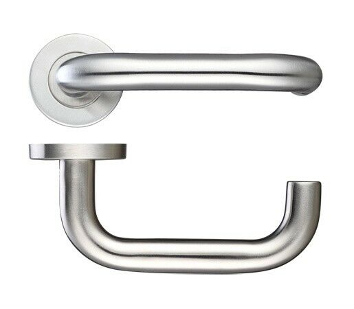 Round Bar Lever On Rose Internal Door Handles Sets Of 1-20 Stainless Steel