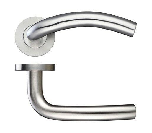 Arched Bar Lever On Rose Internal Door Handles Sets Of 1-20 Stainless Steel