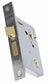 Gridlock 50.07 - Satin Stainless Steel 2.5" 65mm Bathroom Mortice Lock + Fixings