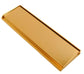 Aluminium Letter Plate Letter Box Satin, Bright or Gold 10 Inch or 12 Inch