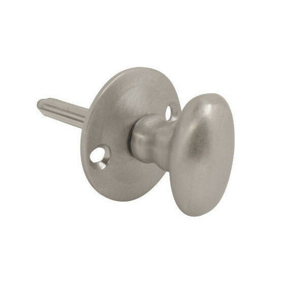 Door Rack Bolts For Added Security Optional Thumb Turn or Key Chrome or Brass