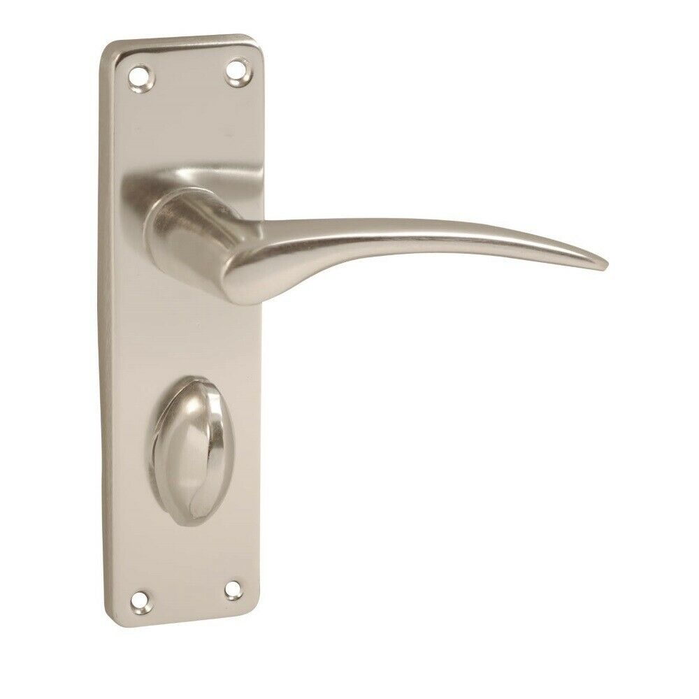 Cosford Lever Latch Designer Door Handle 75mm - 100mm Bathroom Lever Lock Handle