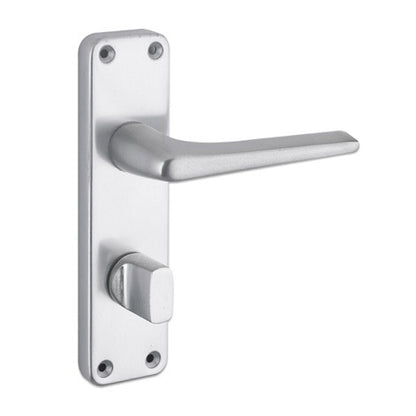 Internal Door Handle Sets Contract Aluminium Lever on Backplate - ZCA