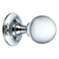 Fulton and Bray Ball Shaped and Faceted Mortice Door Knobs 50mm Various Colours