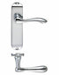 FB022CP Arundel Lever Handle on 175 x 42mm Latch Backplate Polished Chrome