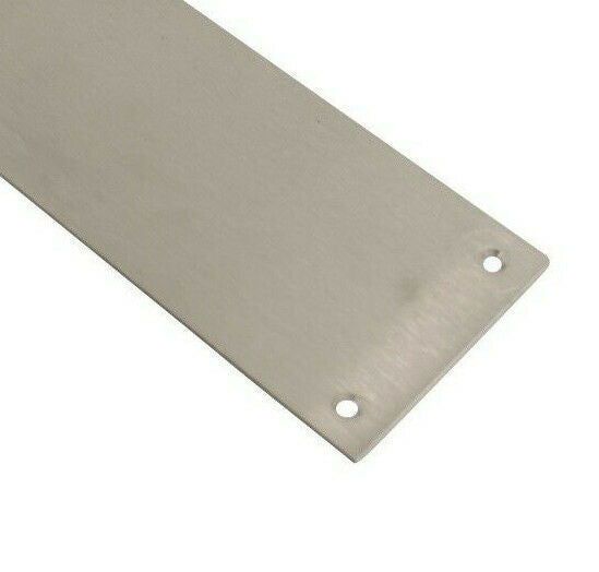 Stainless Steel Finger Plate Engraved Push 300x75mm Door Push Plate Fingerplate