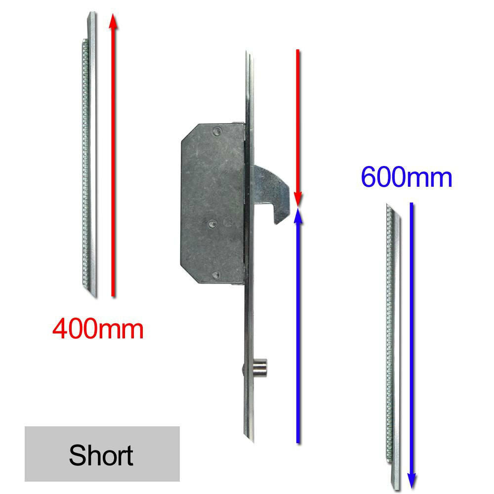 Asec Repair Lock Extension 2 Hook & 2 Roller Short (AS10310)