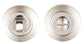ORPHEUS Dual Satin Nickel /Chrome Lever on Rose Door Handles + Accessories