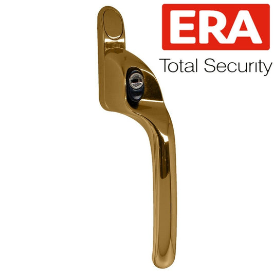RIGHT HAND CRANKED ESPAG ERA GOLD WINDOW HANDLE Replacement Locking UPVC Lock