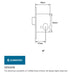 Carlisle Brass - ODS5030 - EUROSPEC Archtectural Easi-T Oval Profile Deadlock