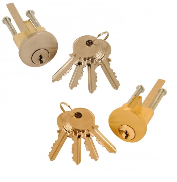 Replacement Rim Cylinder Door Lock Nightlatch Latch with Keys NEW