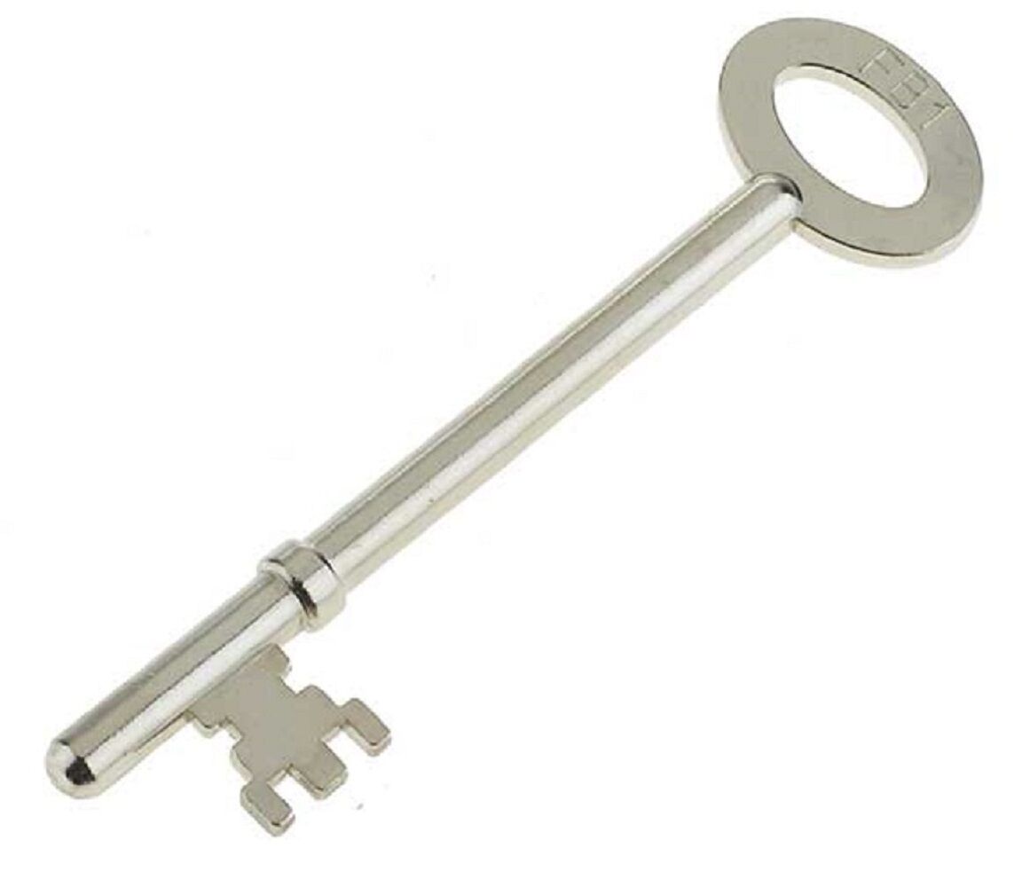 Fire Brigade Key for Rim & Mortice Deadlock Door Dead Lock - FB1 or FB2 Key Only