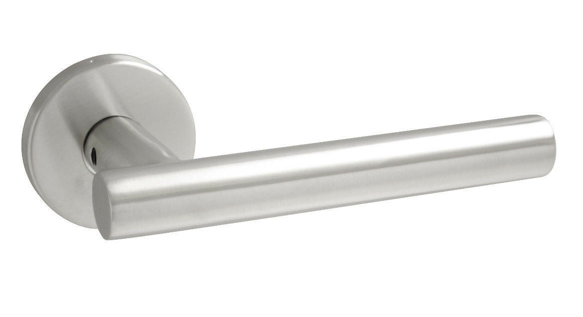 Stainless Steel Lever on Rose Door Handles Horna Style Polished or Satin