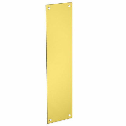 LARGE METAL FINGER PUSH PLATES - Chrome Brass Satin Door Protectors Panel 300m