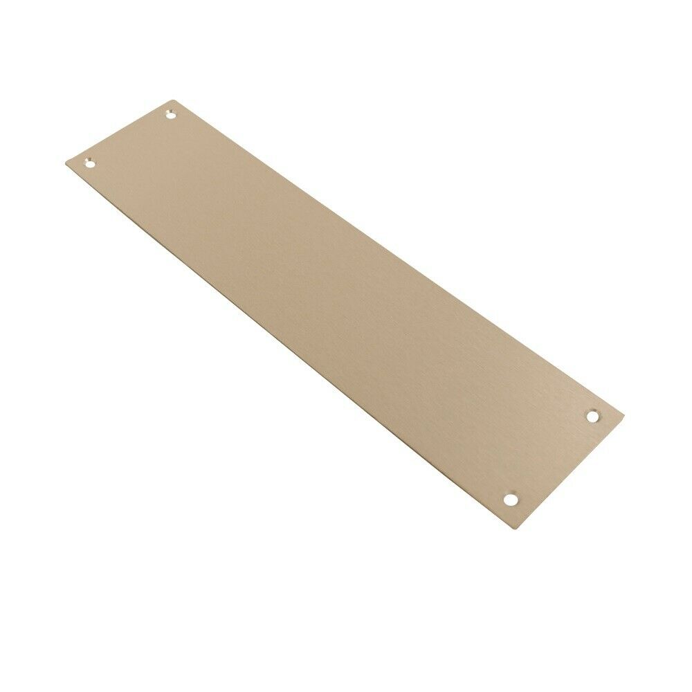 Push Pull Finger Plate Door Push Plates Stainless Steel Polished Brass Pub Doors