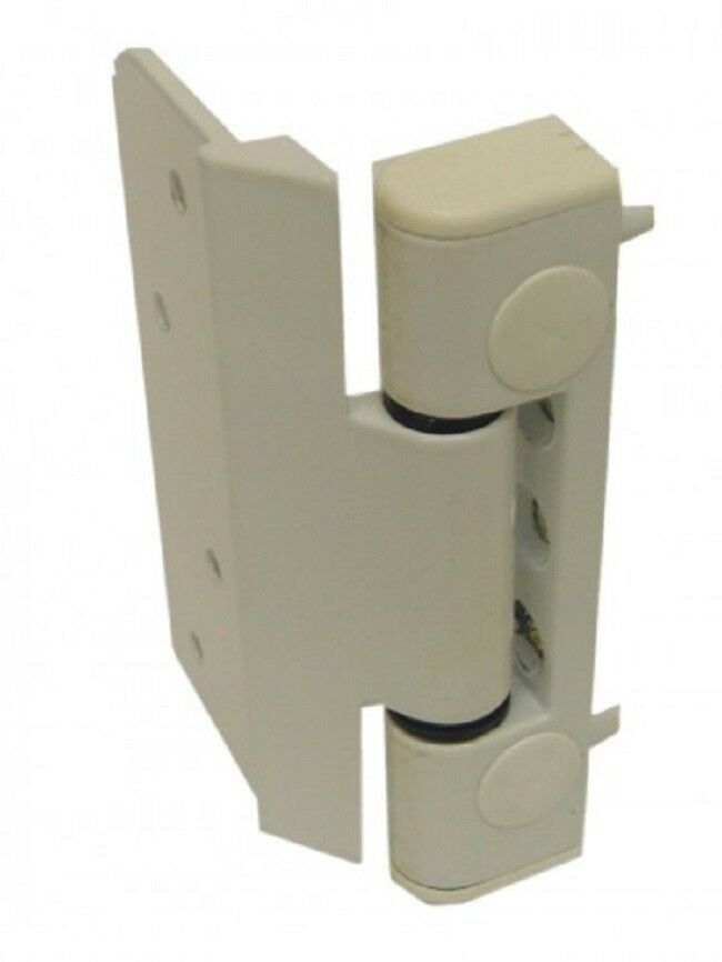 ERA / Laird Adjustable Challenger 3D Upvc Composite Timber Door Hinge - White