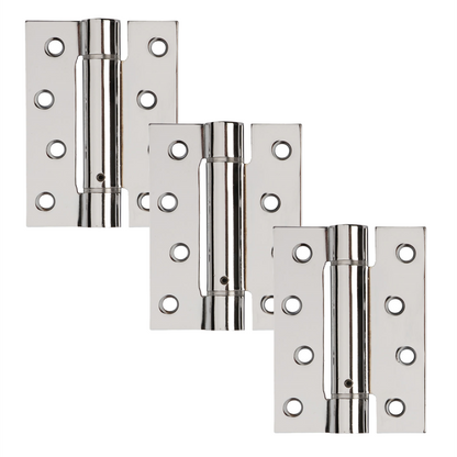 Single Action Fire Rated Door Hinges Self Closing Adjustable Spring Chrome