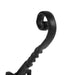 Black Antique Hat and Coat Hook Rustic Antique Style By Black Country Foundry