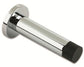 Quality Solid Wall Mounted Door Stop Rose 70mm Projection-Chrome, Brass, Satin