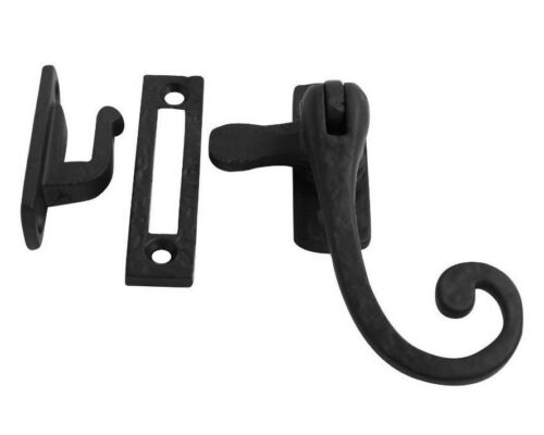 Black Antique Curly Tail Mortice Window Fastener By Black Country Foundry