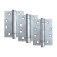 Budget Aluminium Door Handle Set - Euro Lock - Multiple Occupancy Door Pack