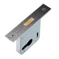 75mm (3") Euro Profile Mortice Deadlock - SSS/BZP CE Marked For Fire Doors