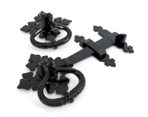 FROM THE ANVIL SHAKESPEARE LATCH SET - BLACK
