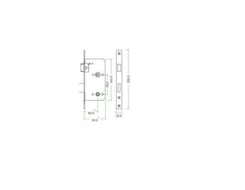 Lever Handle on Radius Plate (Latch, Bathroom & Cylinder Lock) Set - SSS