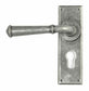 Euro Door Handles, From the Anvil Regency, Pewter 47mm Centres