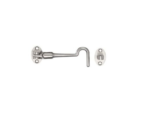 Zoo Hardware ZAS61SS Cabin Hook 100mm Length, Stainless Steel Finish